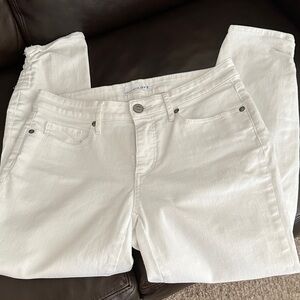 EUC size 4/27 LOFT Women's ‘Curvy Skinny Crop’ Jeans